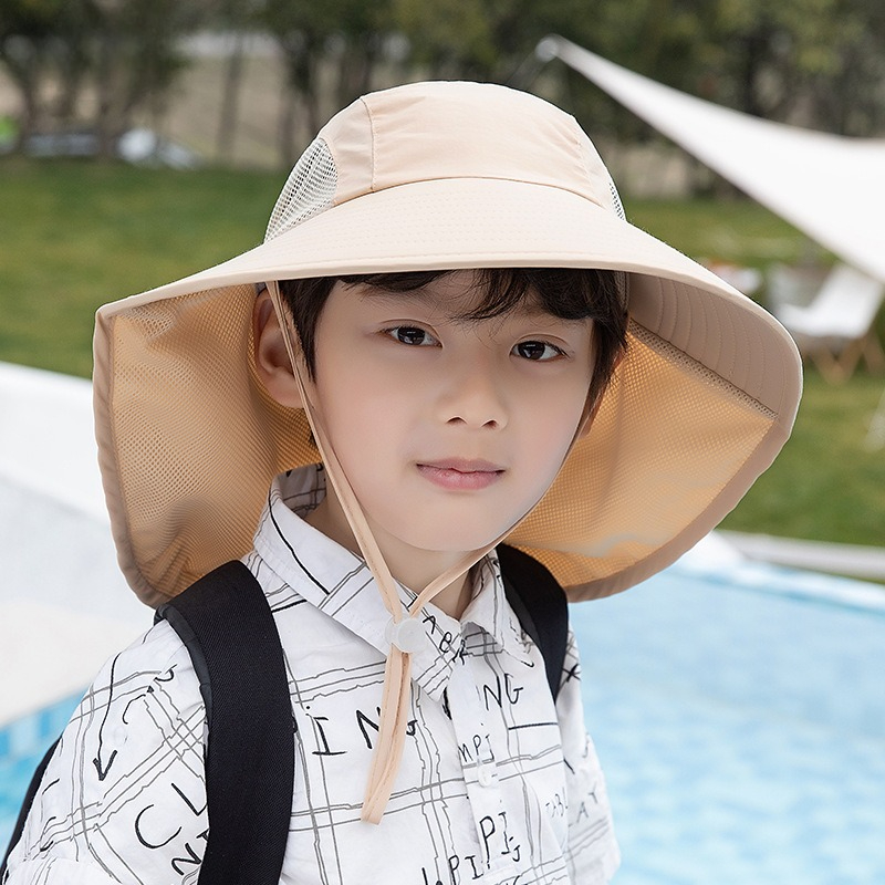 Kids Sun Hat with Neck Flap UV - Fishing Equipment Kids 리뷰 및 가격