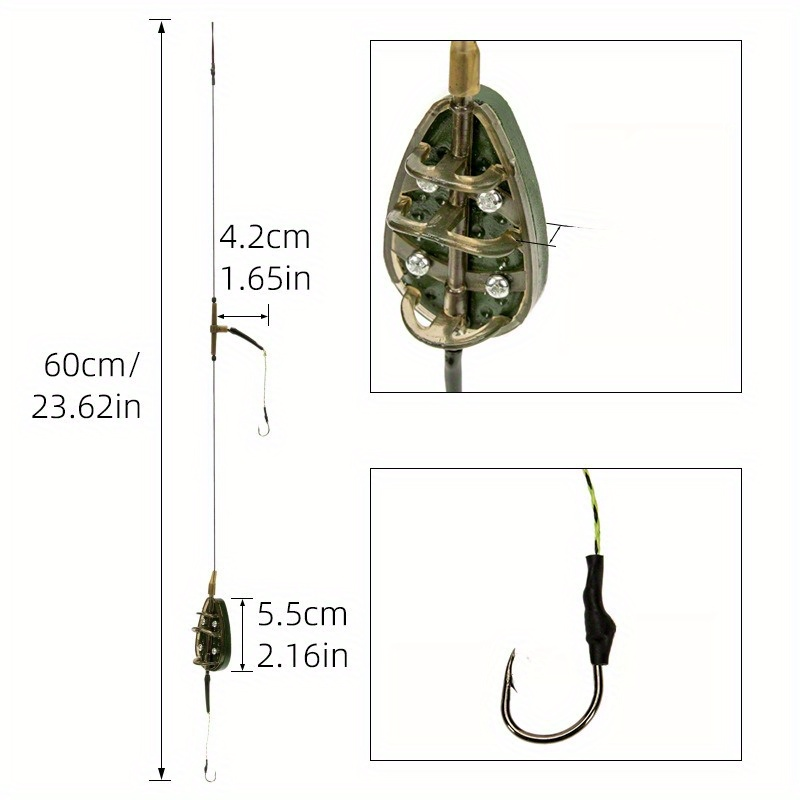 1pc Carp Fishing Feeder Kit Fe - Freshwater Fishing Kit 리뷰 및 가격