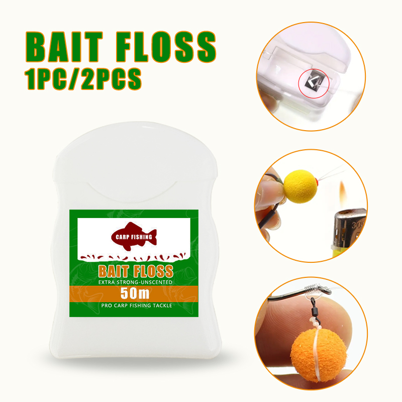 1pc/2pcs 50m Carp Fishing Bait - Freshwater Fishing Kit 리뷰 및 가격