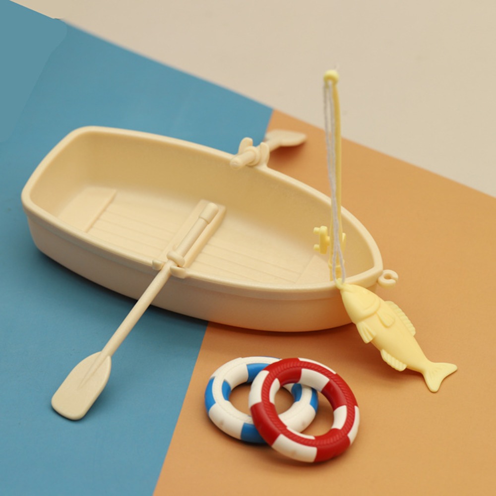 New Plastic Fishing Boat Model - Fishing Equipment Kids 리뷰 및 가격