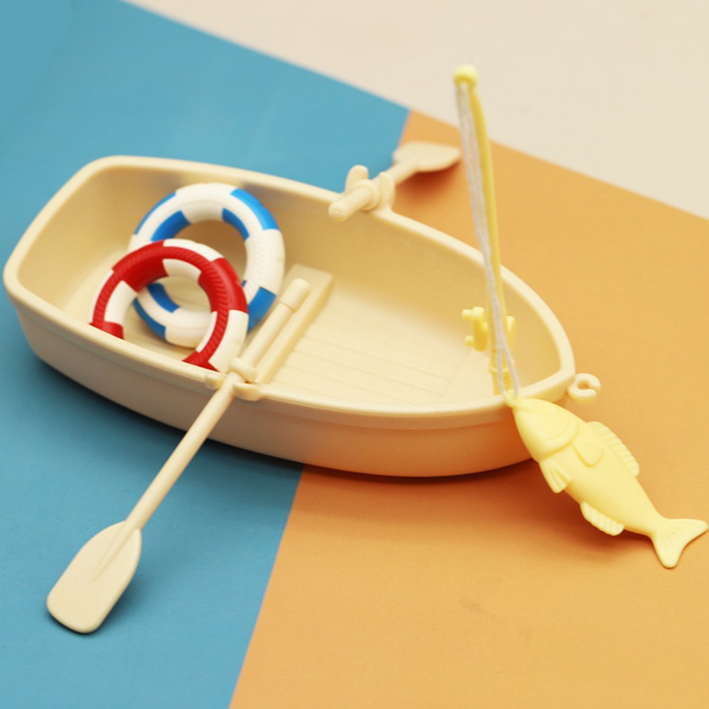 New Plastic Fishing Boat Model - Fishing Equipment Kids 리뷰 및 가격