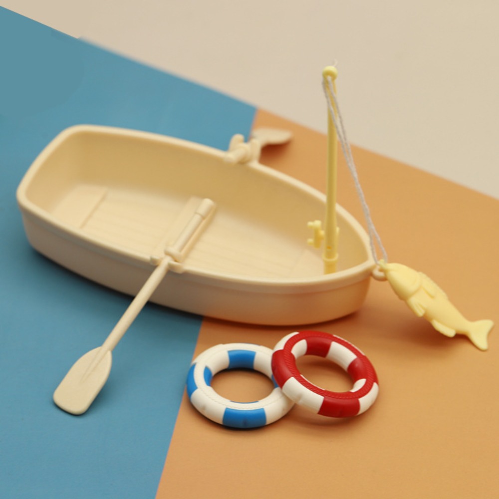 New Plastic Fishing Boat Model - Fishing Equipment Kids 리뷰 및 가격