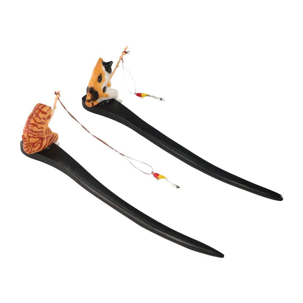 Antique Cat Fishing Wooden Hai - Fishing Equipment Kids 리뷰 및 가격