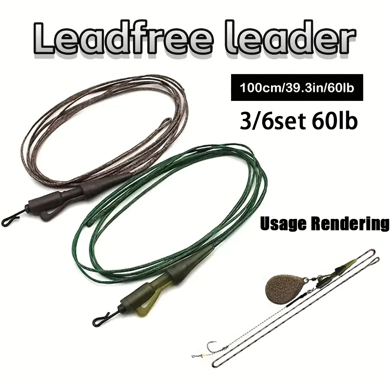 3/6pc CarpCarp Fishing Line Re - Fishing Equipment Bundle 리뷰 및 가격