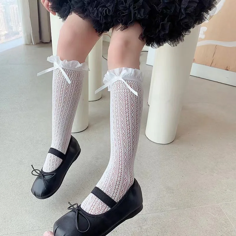 Girls Long Tube Lace Stockings - Fishing Equipment Kids 리뷰 및 가격