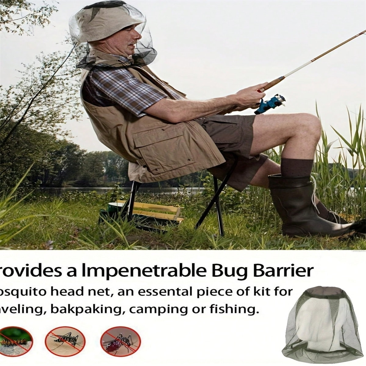 2PC Outdoor Camping and Hiking - Fishing Equipment Net 리뷰 및 가격