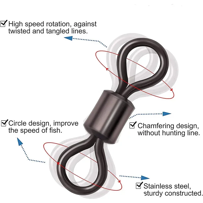 Fishing Swivels Kit Ball Beari - Freshwater Fishing Kit 리뷰 및 가격